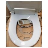 VOVO STYLEMENT VB-6000SE Electronic Bidet, Elongated, Made in Korea, LED Nightlight, Eco Power Save,Self Cleaning Full Stainless Nozzle,Heated Seat,Warm Dry and Water