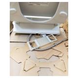 VOVO STYLEMENT VB-6000SE Electronic Bidet, Elongated, Made in Korea, LED Nightlight, Eco Power Save,Self Cleaning Full Stainless Nozzle,Heated Seat,Warm Dry and Water