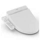 TOTO® WASHLET® C100 Electronic Bidet Toilet Seat with PREMIST, Round,Cotton White- SW2033R#01