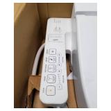 TOTO® WASHLET® C100 Electronic Bidet Toilet Seat with PREMIST, Round,Cotton White- SW2033R#01