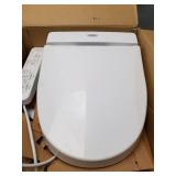 TOTO® WASHLET® C100 Electronic Bidet Toilet Seat with PREMIST, Round,Cotton White- SW2033R#01
