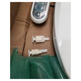 SmartBidet SB-2000 Bidet Seat for Elongated Toilets - Electronic Heated Toilet Seat with Warm Air Dryer and Temperature Controlled Wash Functions (White)