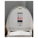 SmartBidet SB-2000 Bidet Seat for Elongated Toilets - Electronic Heated Toilet Seat with Warm Air Dryer and Temperature Controlled Wash Functions (White)