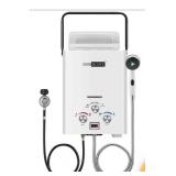 VIVOHOME Outdoor Portable 1.6GPM 6L Propane Gas Tankless Water Heater