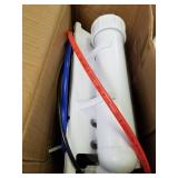 GE Under Sink Reverse Osmosis Water Filtration System, White Filter Housing