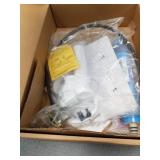 GE Under Sink Reverse Osmosis Water Filtration System, White Filter Housing