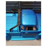 ARRMA 1/8 NOTORIOUS 6S V5 4WD BLX Stunt Truck with Spektrum Firma RTR, Blue, ARA8611V5T2