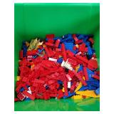 10lb TOTE OF RAMDOM LEGO PIECES