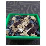 10lb TOTE OF RAMDOM LEGO PIECES