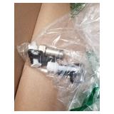 Brondell Swash Ecoseat Non-Electric Bidet Toilet Seat, Fits Elongated Toilets, White - Dual Nozzle System, Ambient Water Temperature - Bidet with Easy Installation