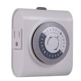 GE 24-Hour Heavy Duty Indoor Plug-In Timer, 2-Outlets, 15075