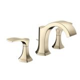 Hansgrohe Locarno 8 in. Widespread Double Handle Bathroom Faucet in Polished Nickel