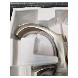 Hansgrohe Locarno 8 in. Widespread Double Handle Bathroom Faucet in Polished Nickel