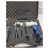 CNCEST Punch Needle,Cut Pile Tufting Gun,Electric Punch Needle Weaving Tools,110V Punch Needle Supplies, Carpet Tufting Gun Cut Pile Carpet Weaving Flocking Machine for High-Speed Weaving of Carpets