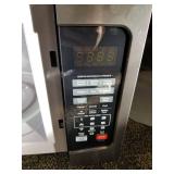 Toshiba EM131A5C-BS Microwave Oven with Smart Sensor, Easy Clean Interior, ECO Mode and Sound On/Off, 1.2 Cu.ft, 1100W, Black Stainless Steel