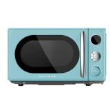 Galanz - Retro 0.7 Cu. Ft. Microwave - Bebop Blue