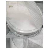 Hibbent Premium Elongated Toilet Seat with Cover(Oval) Quiet Close, One-Click to Quick Release, Easy Installation Never Loosen Hinge, Slow Close Toilet Seat and Cover, Easy Cleaning-White Color