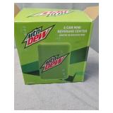 Mountain Dew 6-can Mini Fridge, MIS134MD, Green