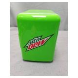 Mountain Dew 6-can Mini Fridge, MIS134MD, Green