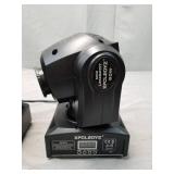 2 Mini 10W RGBW LED 7 Gobos Stage Moving Head Lights DMX512 9 Channel DJ Party Show PAR Projector Lighting LE-10WHL Some Damage See Pictures
