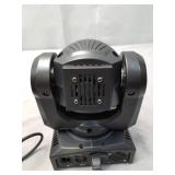 2 Mini 10W RGBW LED 7 Gobos Stage Moving Head Lights DMX512 9 Channel DJ Party Show PAR Projector Lighting LE-10WHL Some Damage See Pictures
