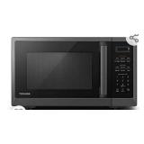 Toshiba ML2-EM09PA(BS) Microwave Oven with Smart Sensor, Position-Memory Turntable, Eco Mode, and Sound On/Off function, 0.9Cu.ft/900W, Black Stainless Steel, 0.9 Cu Ft