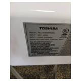 Toshiba ML2-EM09PA(BS) Microwave Oven with Smart Sensor, Position-Memory Turntable, Eco Mode, and Sound On/Off function, 0.9Cu.ft/900W, Black Stainless Steel, 0.9 Cu Ft