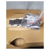 JOYMUSIC 6 String 41" Acoustic Guitar Kit,Black,High Gloss (JOY-41C), Right