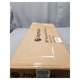 JOYMUSIC 6 String 41" Acoustic Guitar Kit,Black,High Gloss (JOY-41C), Right