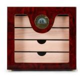 Woodronic Cigar Humidor Cabinet, Rosewood Finish, 50-100 CT