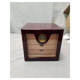 Woodronic Cigar Humidor Cabinet, Rosewood Finish, 50-100 CT