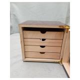 Woodronic Cigar Humidor Cabinet, Rosewood Finish, 50-100 CT