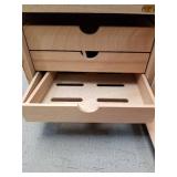 Woodronic Cigar Humidor Cabinet, Rosewood Finish, 50-100 CT