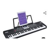 Starfavor 61 Key Kids Electric Keyboard Electronic Piano Small-Sized-Key for Child Beginner Damage See Pictures