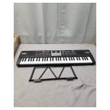 Starfavor 61 Key Kids Electric Keyboard Electronic Piano Small-Sized-Key for Child Beginner Damage See Pictures