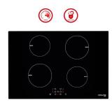Gasland Chef IH77BF 30" 4 Burners Built-in Induction Cooker, Vitro Ceramic Surface
