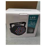 U`King LED Par Lights DJ Stage Light RGB 36 LED with Sound Activated Remote Control DJ Uplighting for Wedding Party Club Christmas Stage Lighting (8 Packs)