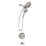 Moen 82304SRN Engage Magnetix Multi-Function Handshower and Rainshower Combo Featuring Magnetic Docking System, Spot Resist Brushed Nickel