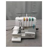 Brother Serger, 1034D, Heavy-Duty Metal Frame Overlock Machine, 1,300 Stitches Per Minute, Removeable Trim Trap, 3 Included Accessory Feet,White