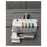 Brother Serger, 1034D, Heavy-Duty Metal Frame Overlock Machine, 1,300 Stitches Per Minute, Removeable Trim Trap, 3 Included Accessory Feet,White