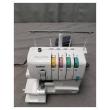 Brother Serger, 1034D, Heavy-Duty Metal Frame Overlock Machine, 1,300 Stitches Per Minute, Removeable Trim Trap, 3 Included Accessory Feet,White