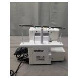 Brother Serger, 1034D, Heavy-Duty Metal Frame Overlock Machine, 1,300 Stitches Per Minute, Removeable Trim Trap, 3 Included Accessory Feet,White