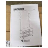 Rolanstar Shoe 2-Tier Shoe Bench