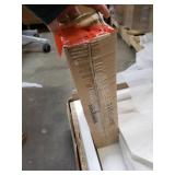 Walker Edison 2-Door Glass Shelf Corner TV Console