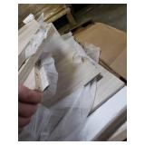 Walker Edison 2-Door Glass Shelf Corner TV Console