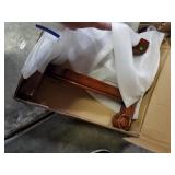 Flash Furniture Cherry Wood Barstool w/ Arms