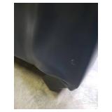 Palmer Button Tufted Leather Loveseat