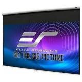 Elite Screens Manual Series Pull Down Projector Screen