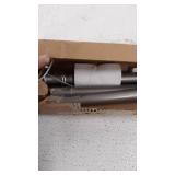 Zenna Home 26 to 76-Inch Adjustable Tension Shower Rod, Brushed Nickel