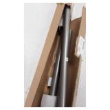 Zenna Home 26 to 76-Inch Adjustable Tension Shower Rod, Brushed Nickel